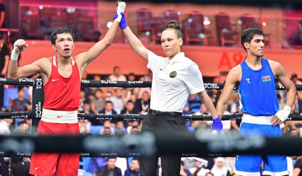 Казахстанский боксер Ташкенбай завоевал золото ЧМ-2025