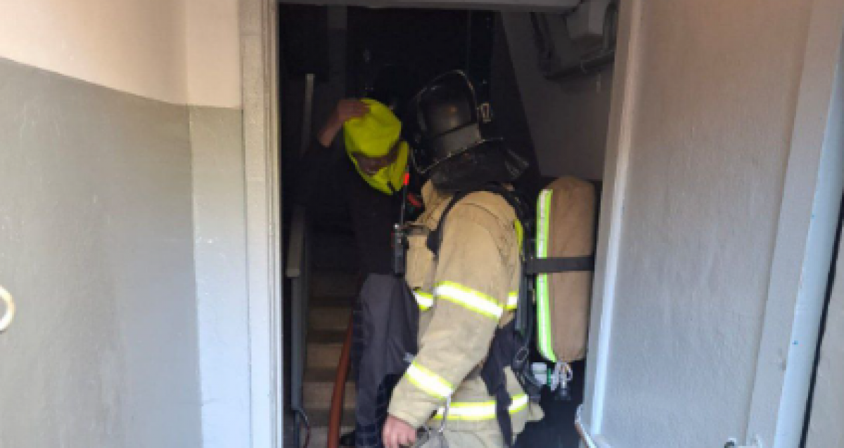 Пожар произошел в многоквартирном доме в Астане