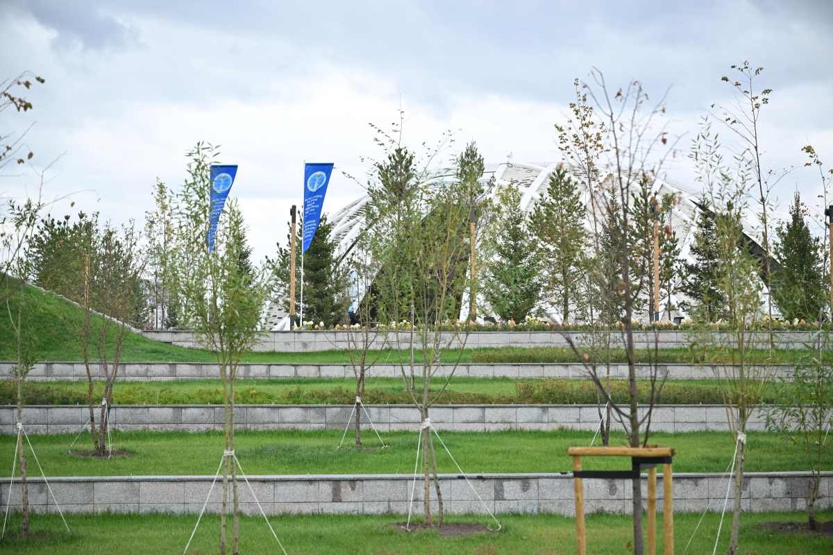 Парк мира и согласия открыли в Астане