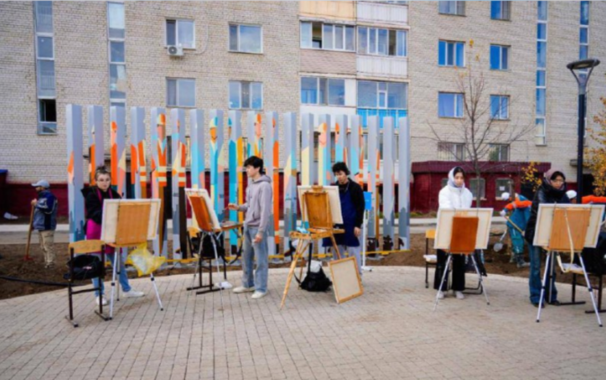 Современное пространство для горожан появилось в Астане