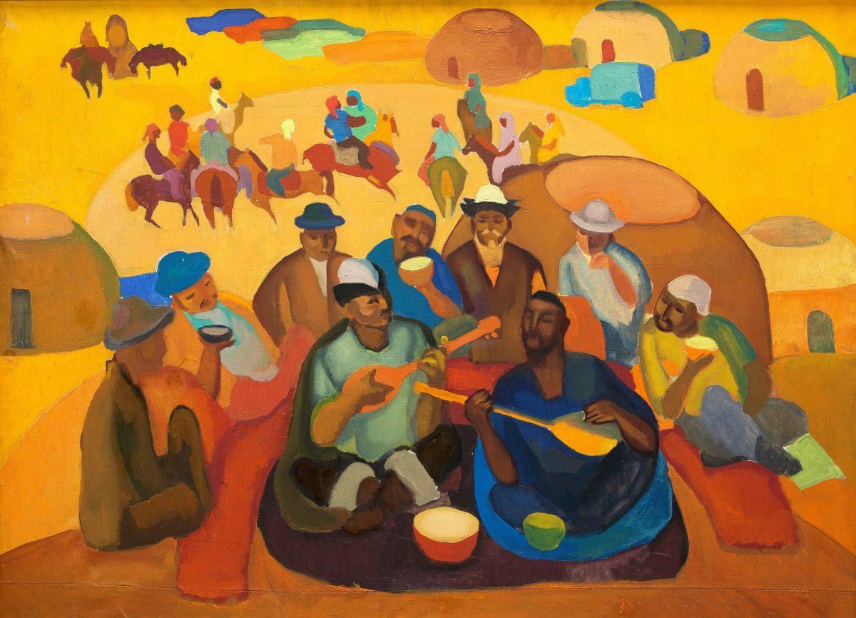 Выставка "Шедевры искусства Казахстана" пройдет в Москве