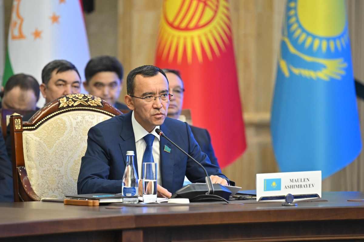 Маулен Ашимбаев выступил на межпарламентском форуме стран Центральной Азии