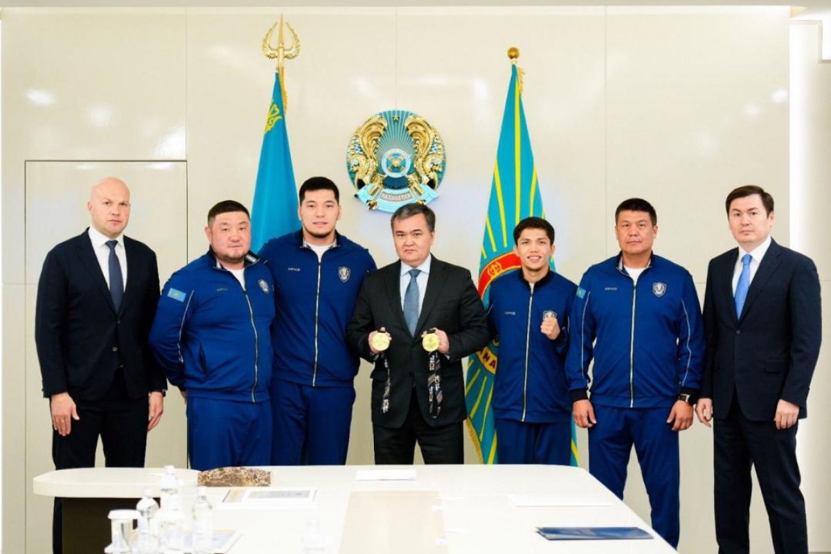 По 30 млн тенге получили чемпионы мира по боксу в Астане