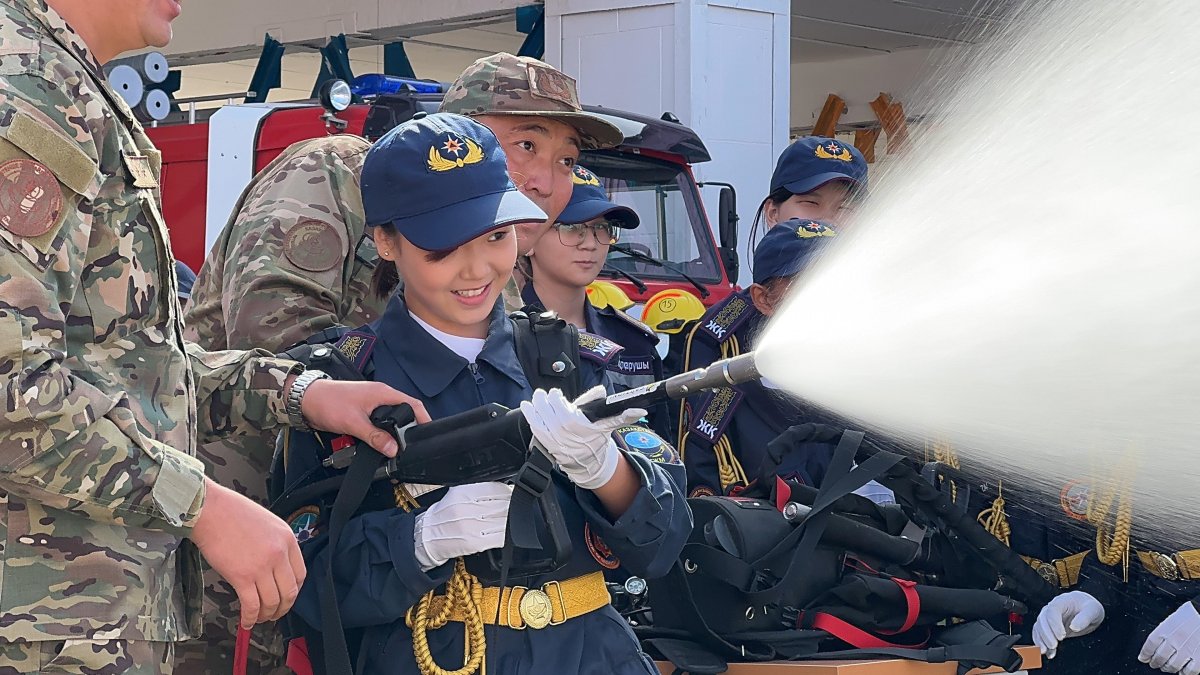 Класс  юных спасателей открыли в Тарбагатайском районе ВКО