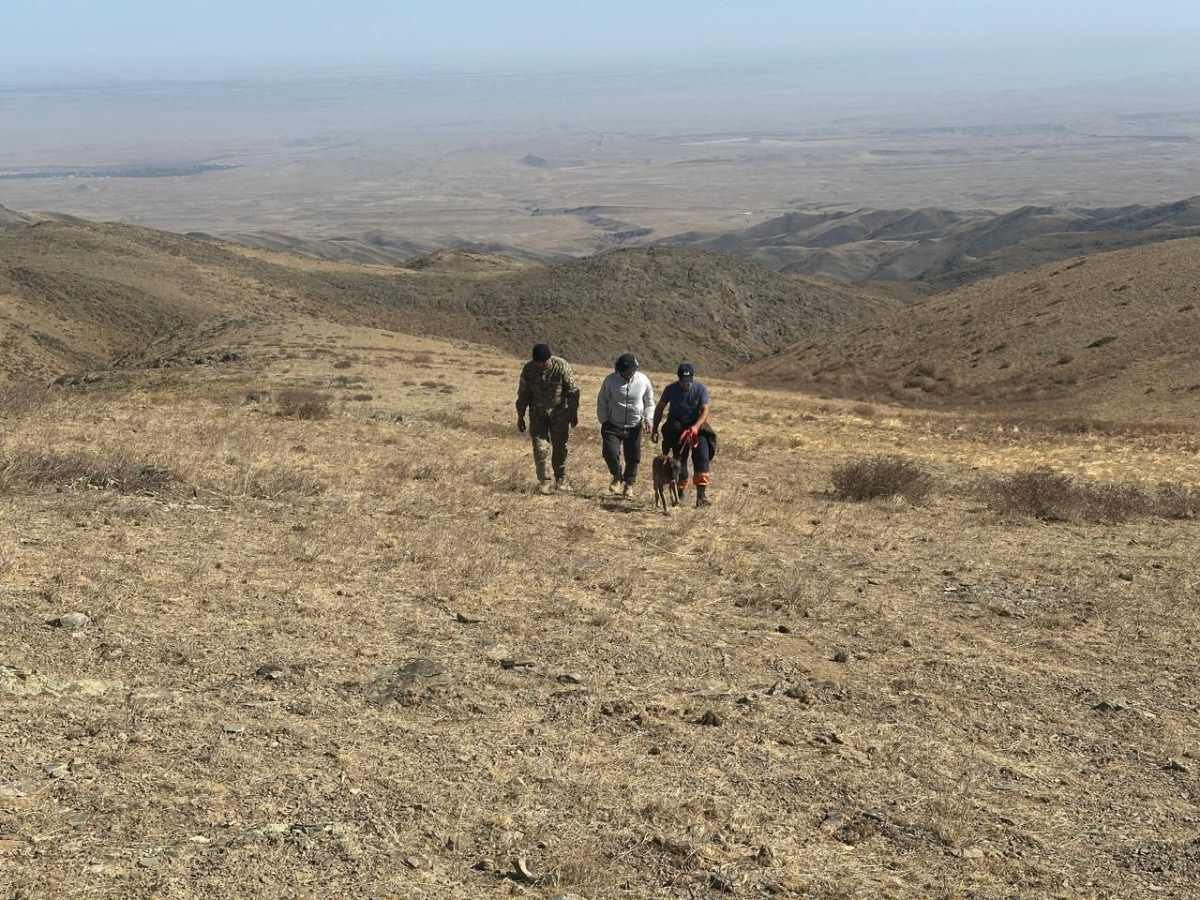 Мужчина заблудился в горах Жамбылской области