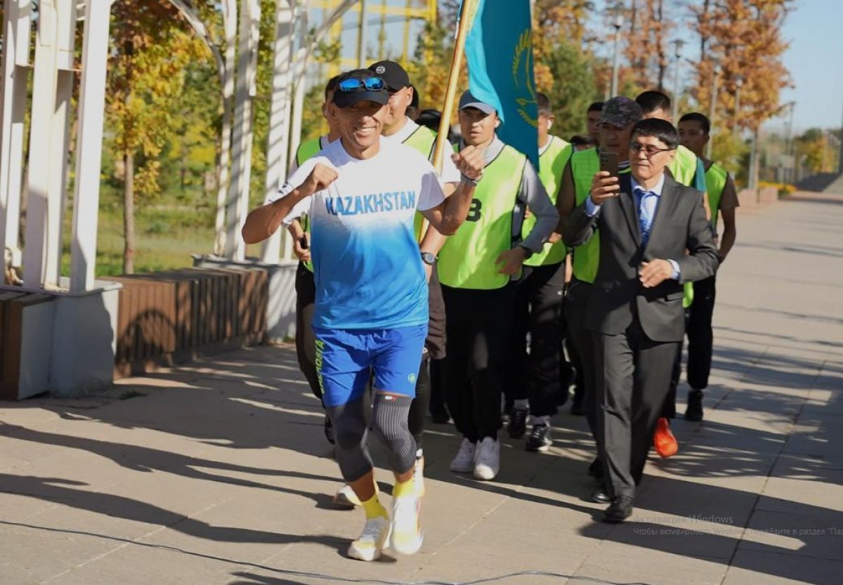 Военнослужащий пробежит 600 км ко Дню Республики