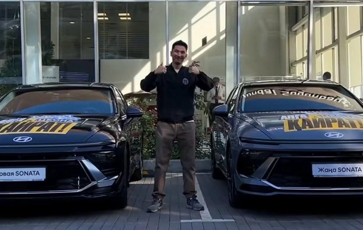 Баян Алагузова показала, какие авто подарит ее муж "кайратовцам" за победу над “Реалом”