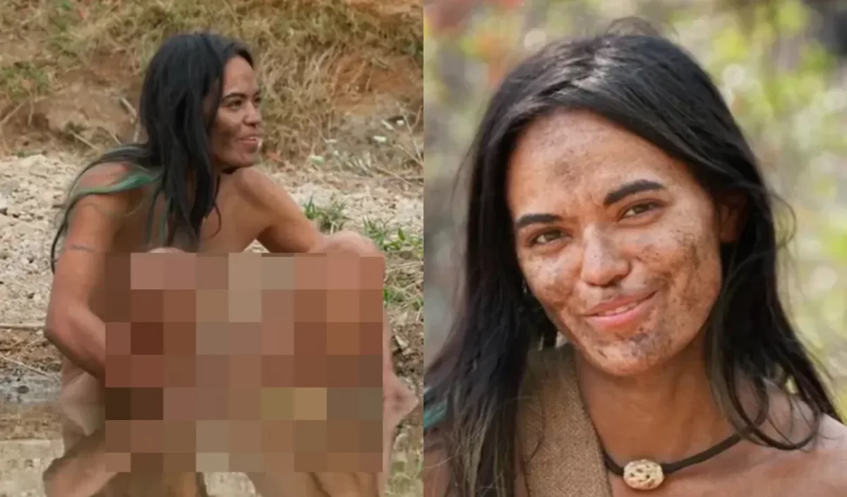 Участница реалити-шоу поймала рыбу интимным местом