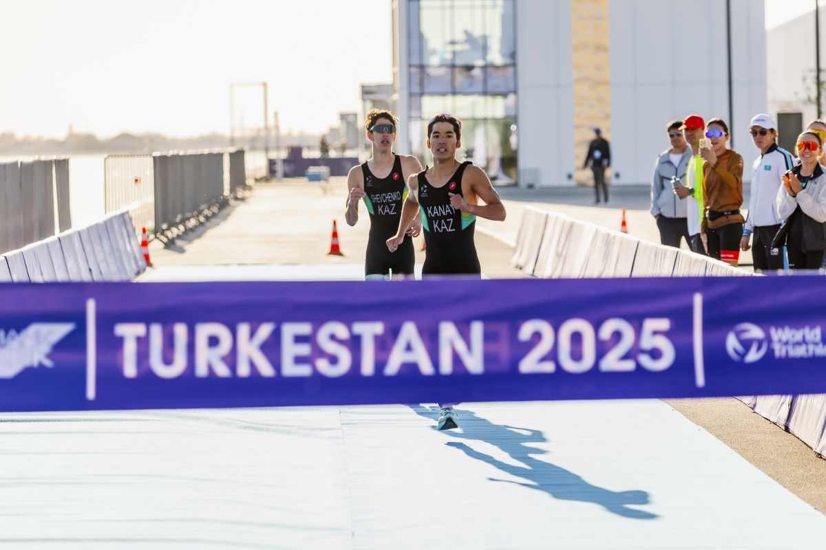 Кубок Азии по триатлону состоялся в Туркестане