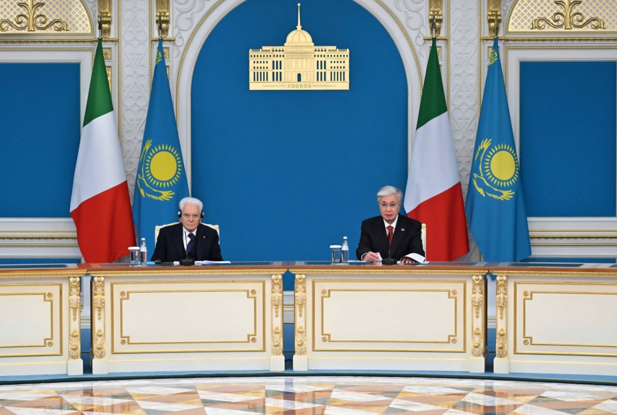 Токаев назвал ключевые цифры сотрудничества с Италией