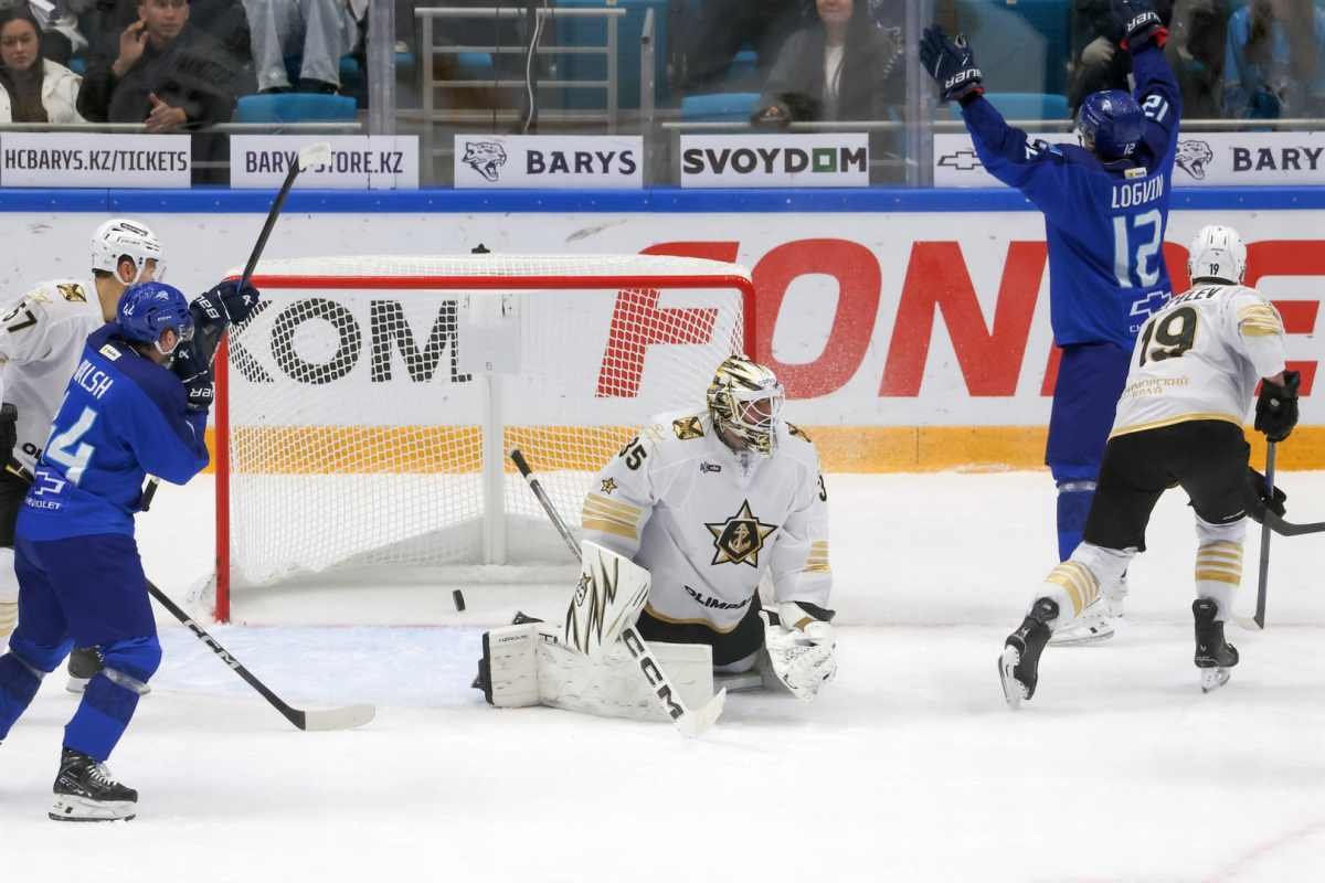 “Барыс” дома всухую обыграл “Адмирал”