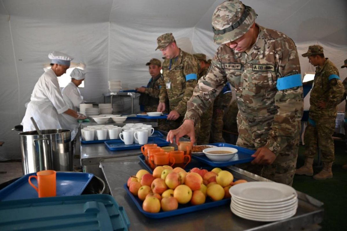 Учение “Айбалта-2025”: тыл обеспечил войска всем необходимым в полевых условиях