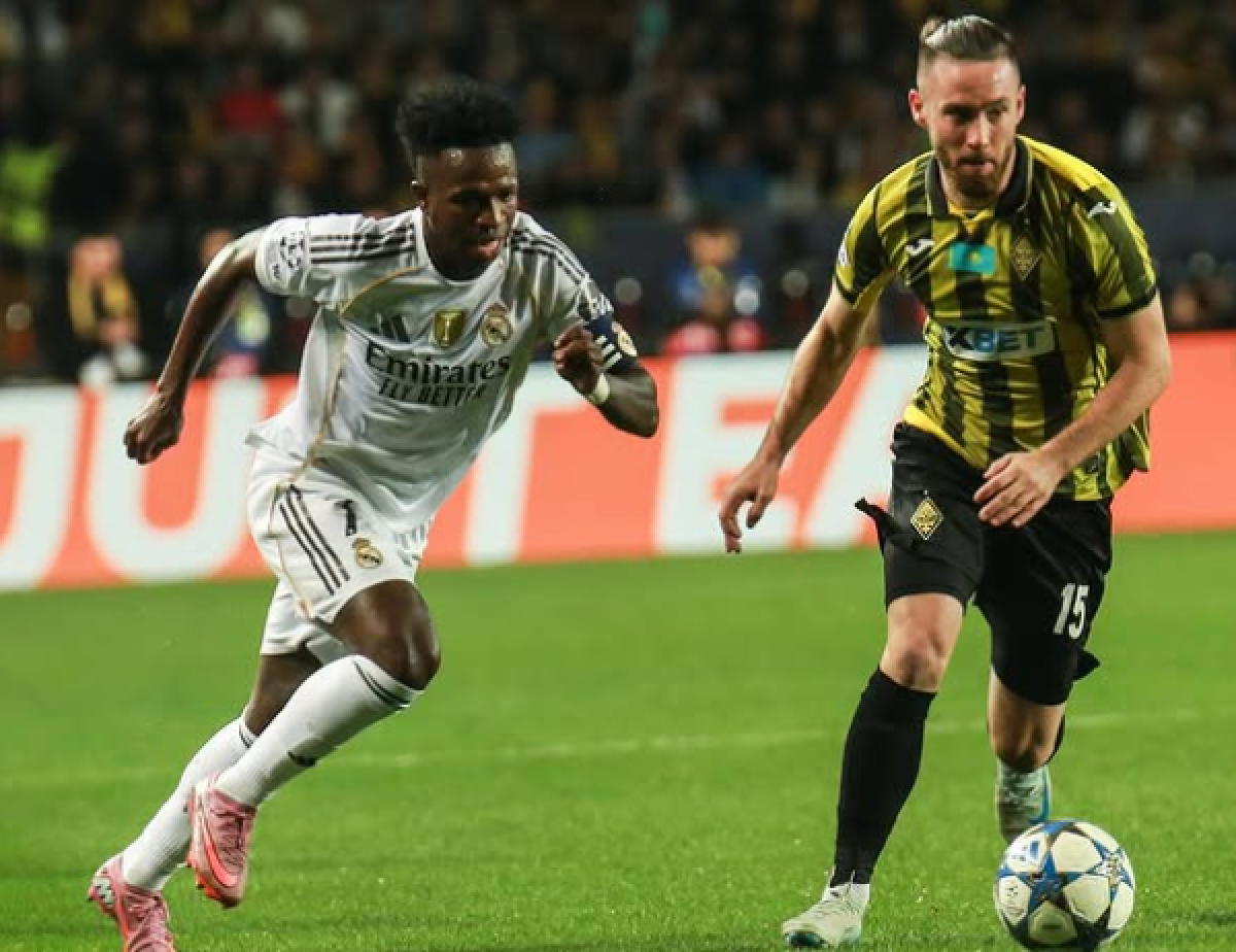 ФК "Кайрат" потерпел поражение от мадридского ФК "Реал"