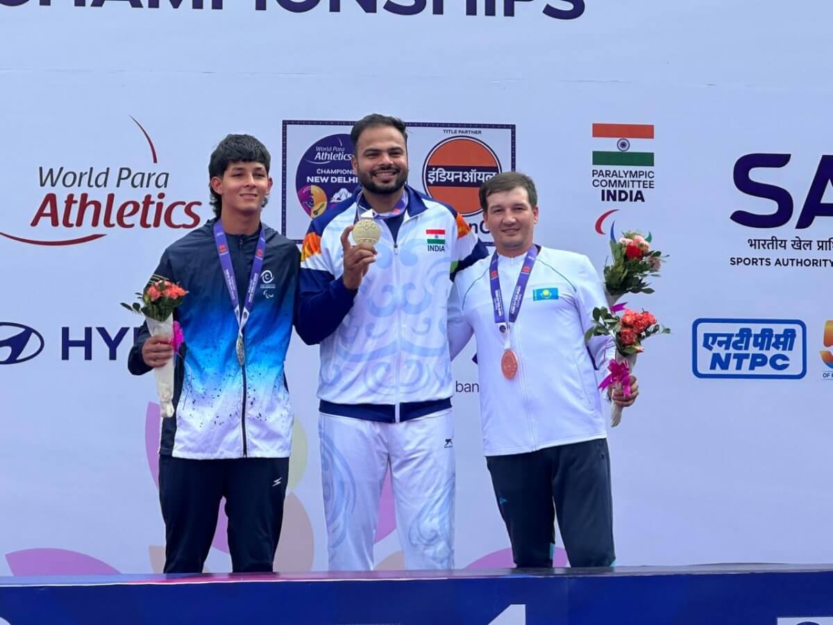 Казахстанец стал бронзовым призером чемпионата мира по пара легкой атлетике