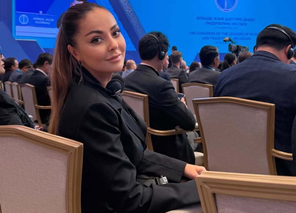 Майя Бекбаева провела день с солдатами Нацгвардии