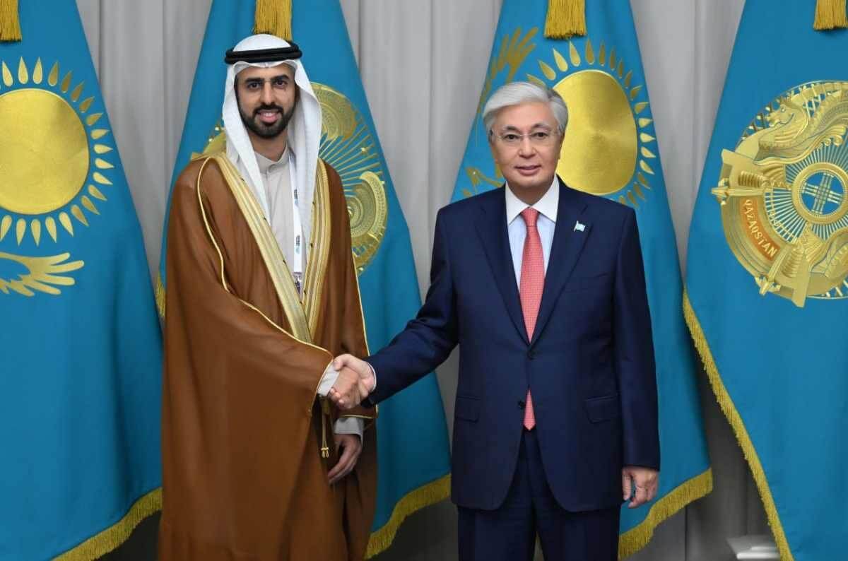Токаев встретился с министром по вопросам ИИ ОАЭ