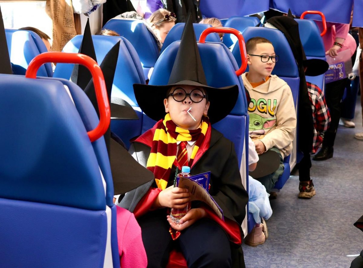 Первый рейс “Поезд Поттера” с успехом запустили в Казахстане (ФОТОРЕПОРТАЖ)