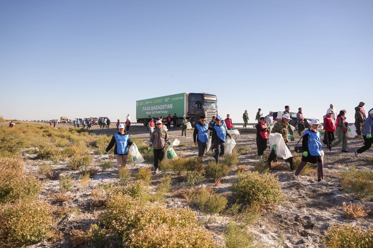 Не акция, а стиль жизни: road-эстафета Taza Qazaqstan формирует экологическое мышление