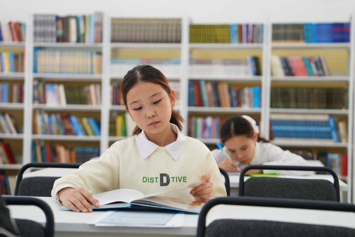 "Школу Будущего" построили на месте аварийного здания в Туркестанской области