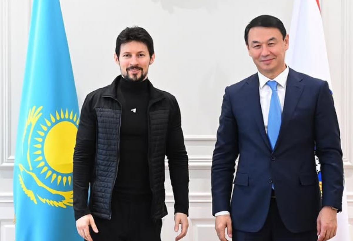 Дархан Сатыбалды и Павел Дуров обсудили создание AI-лаборатории в Алматы