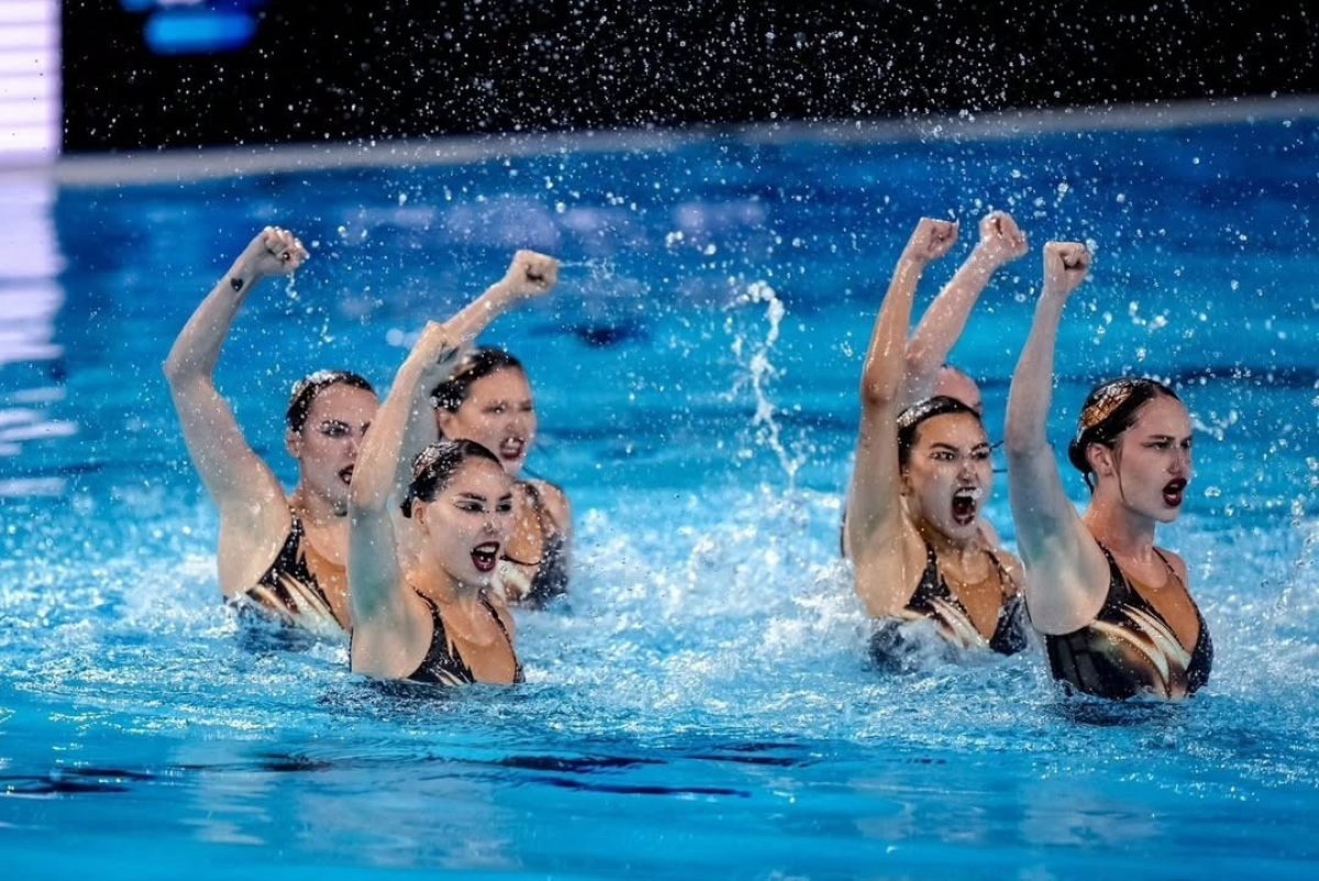 11 медалей завоевали казахстанские синхронисты на чемпионате Азии