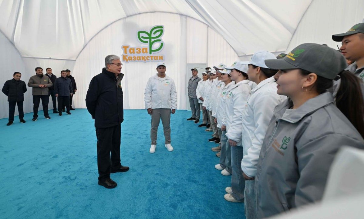 Токаев поблагодарил активистов Jasyl El за вклад в развитие страны