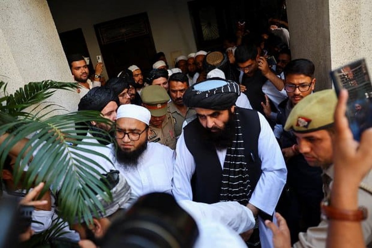 Талибы не пустили женщин на пресс-конференцию в Нью-Дели