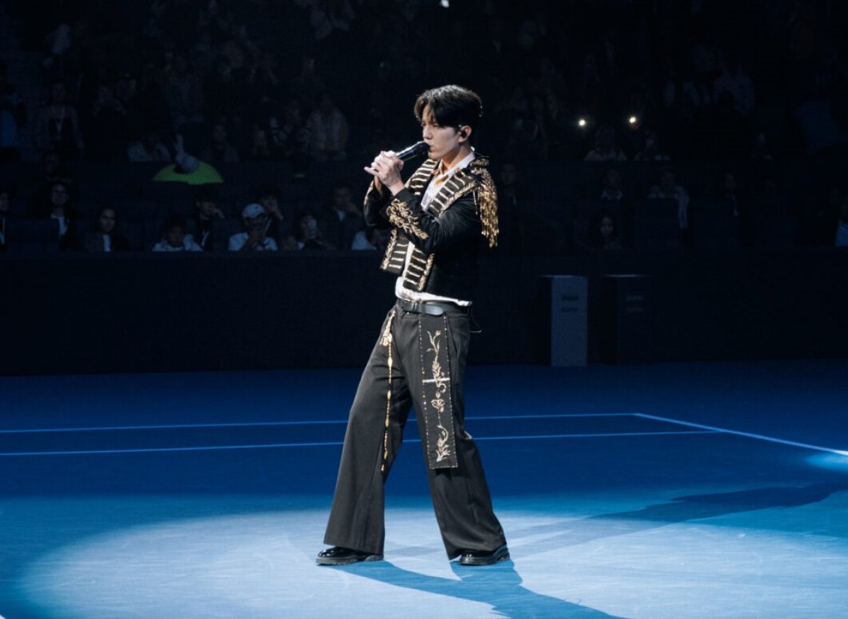 Димаш Кудайберген выступил с премьерой в Алматы