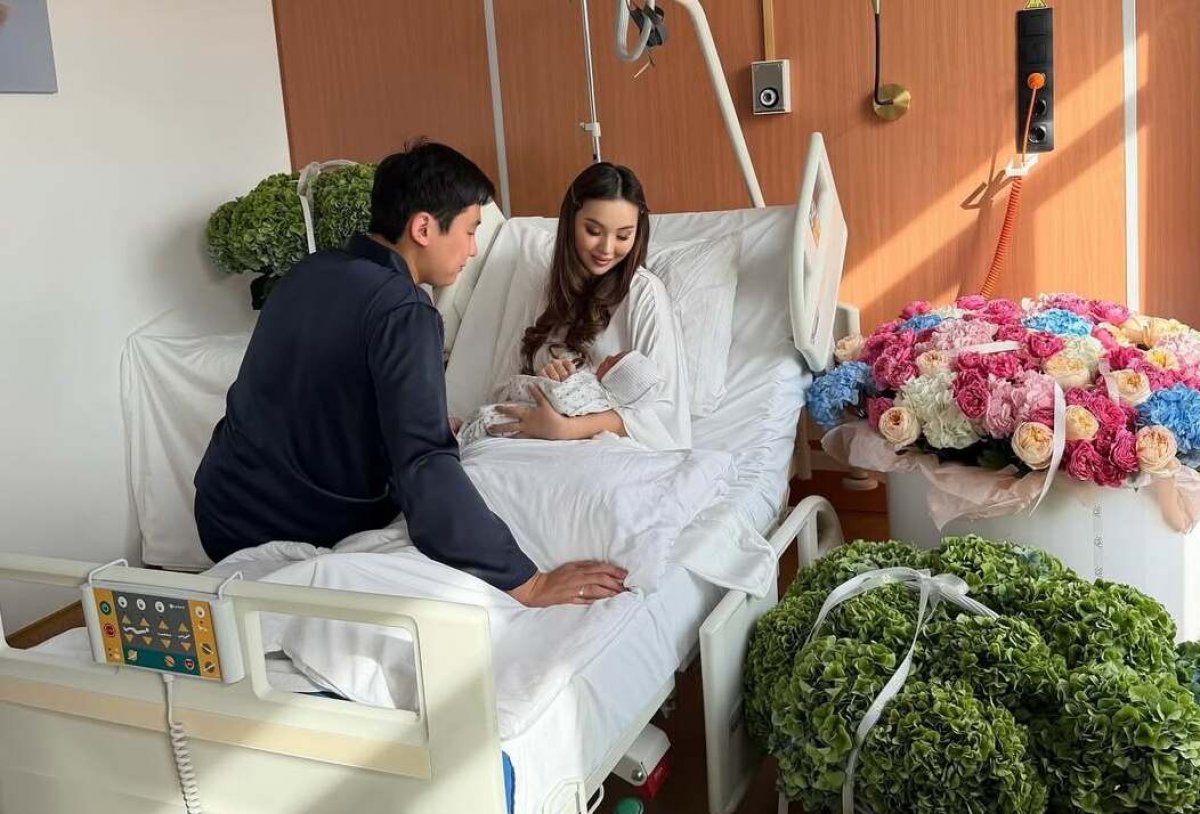 В семье Кайрата Нуртаса родился еще один малыш