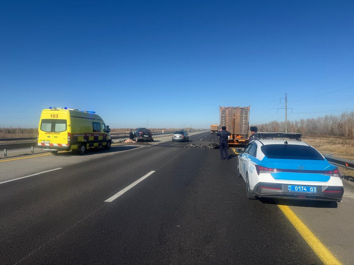 Водитель погиб на трассе Астана – Петропавловск