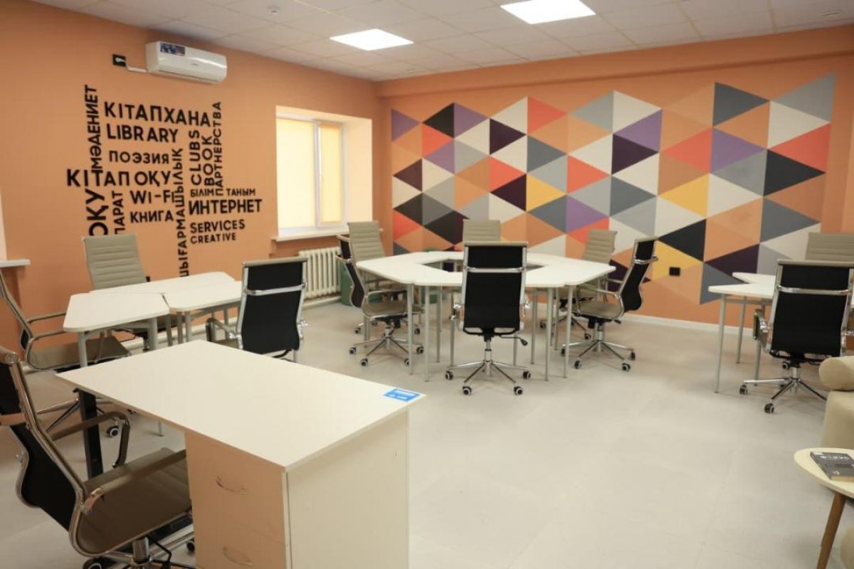 Новая библиотека открылась в Астане