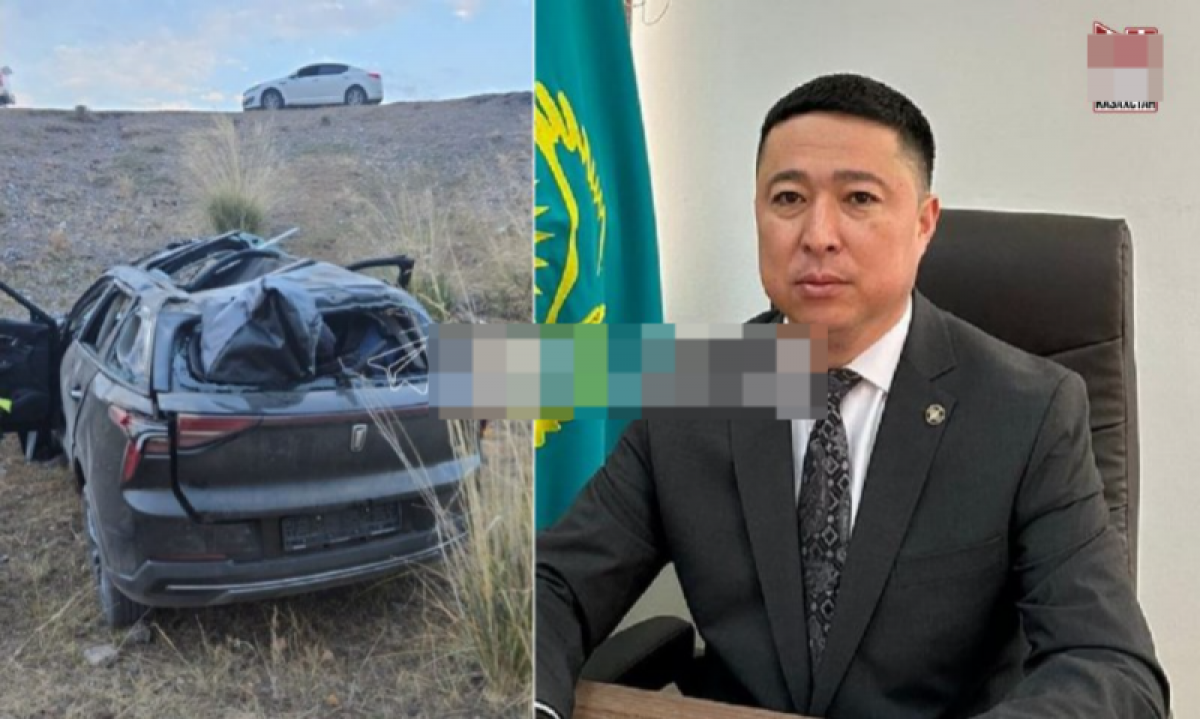 Аким села попал в смертельное ДТП в горах Алматинской области