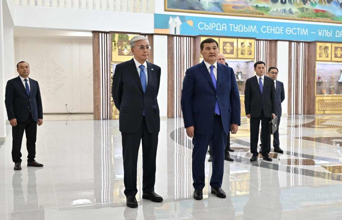 Аким Кызылординской области доложил президенту о социально-экономическом развитии региона