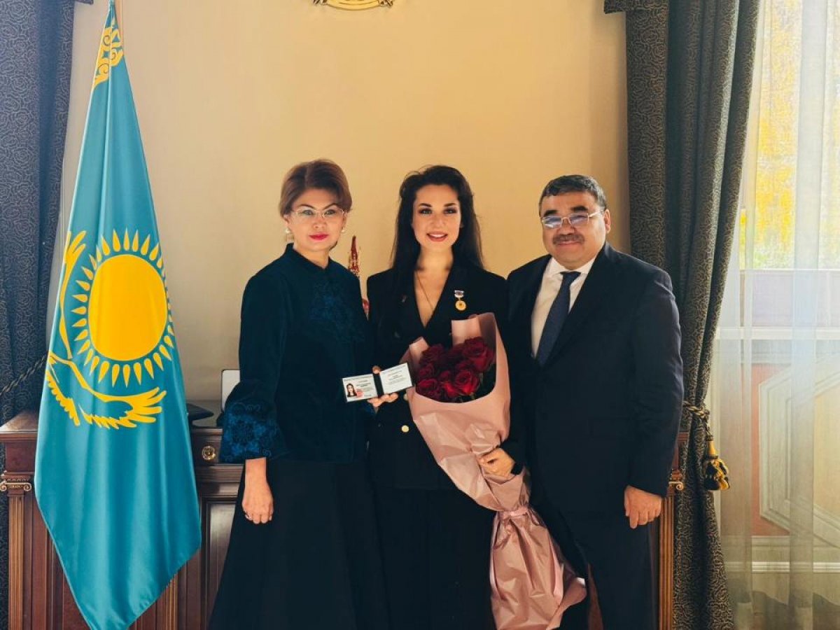 Оперная певица Мария Мудряк стала заслуженным деятелем Казахстана