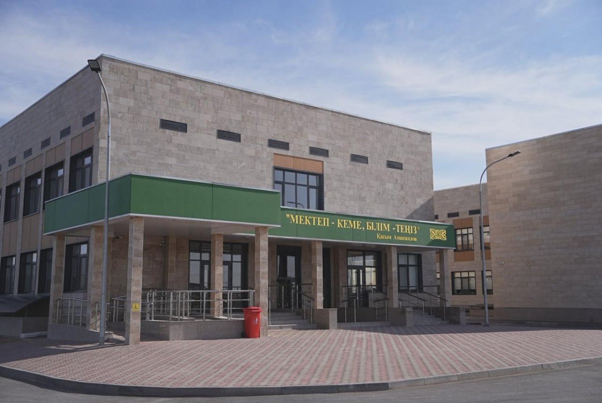 Школу нового формата открыли в Туркестанской области