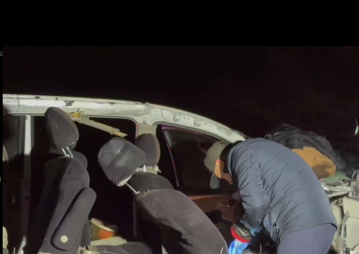 Массовая гибель людей произошла на трассе Усть-Каменогорск - Риддер