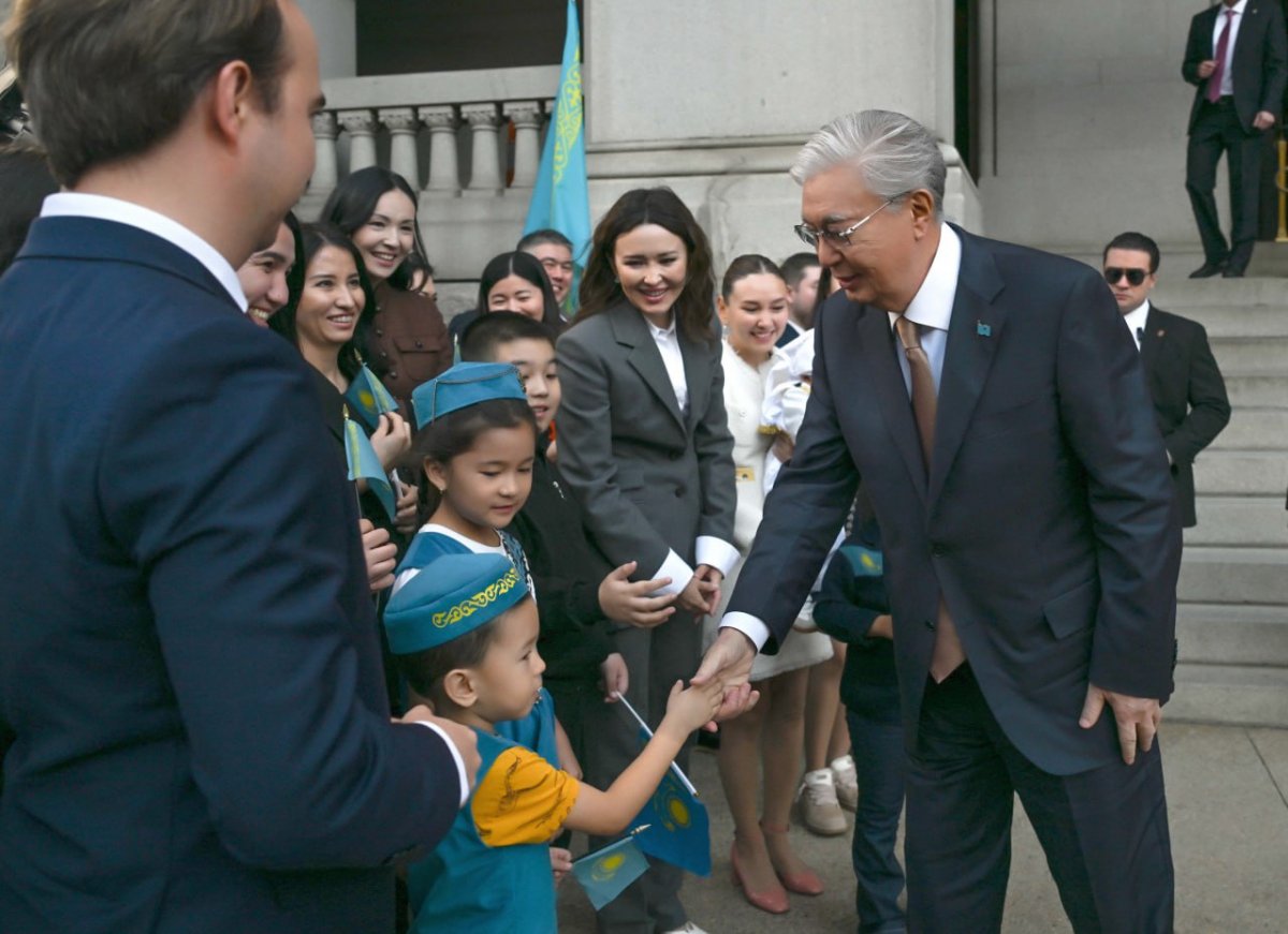 Токаев начал рабочий визит в США