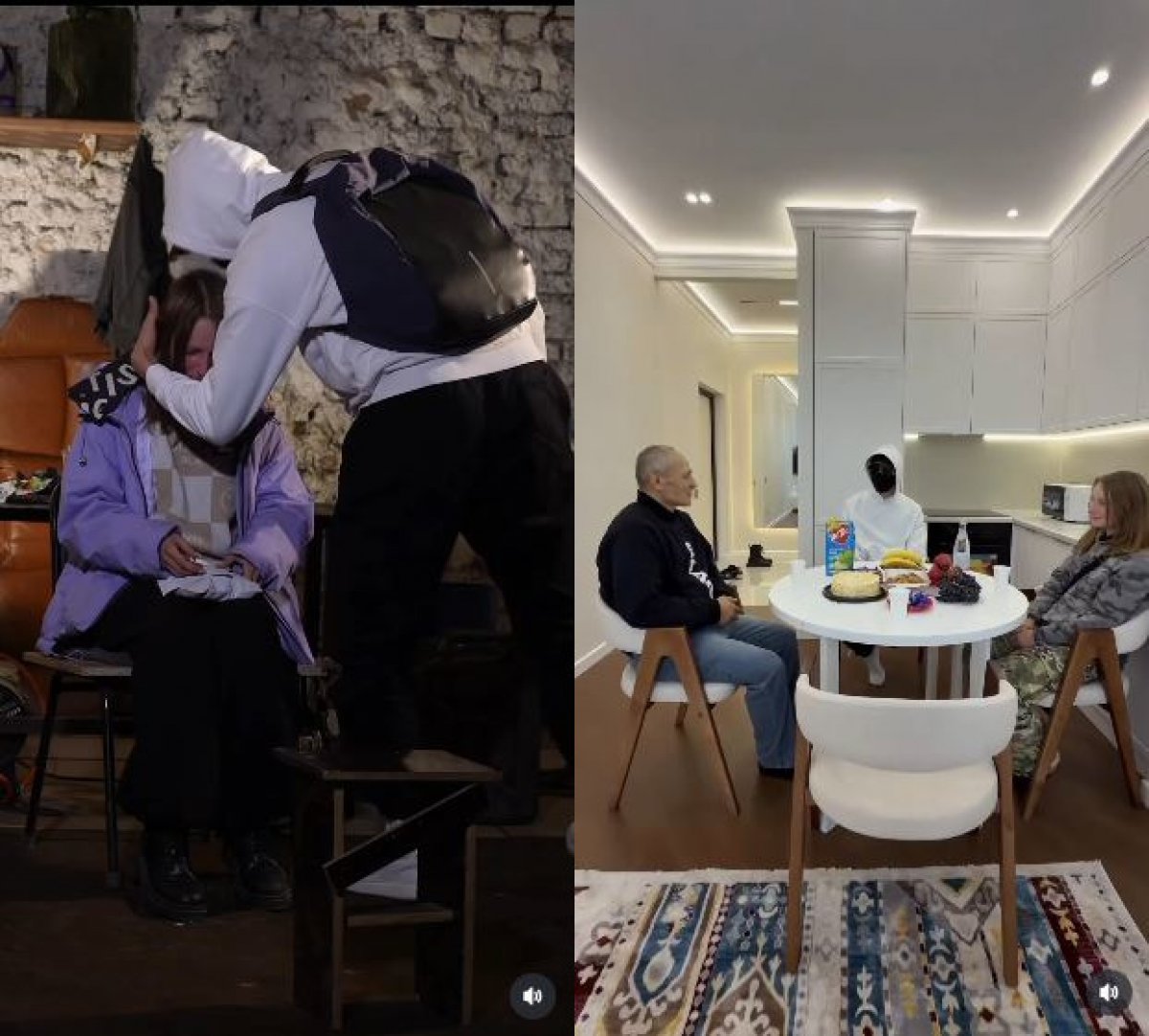 Человек в маске подарил надежду на жизнь отцу-одиночке (ВИДЕО)