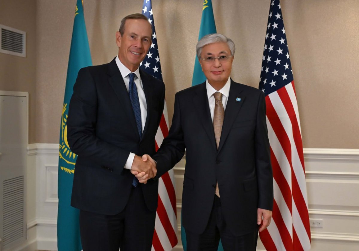 Токаев принял председателя совета директоров корпорации Chevron