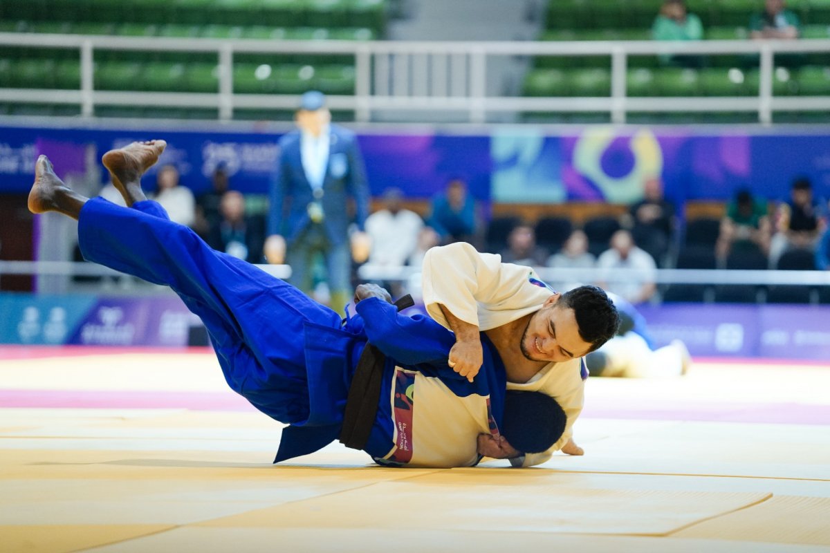 Казахстанские дзюдоисты ворвались в Игры исламской солидарности с победой