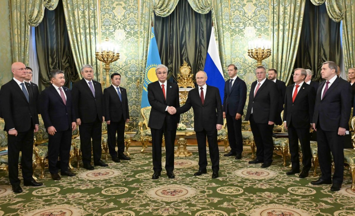 Токаев и Путин согласовали комплекс мер по укреплению двустороннего сотрудничества