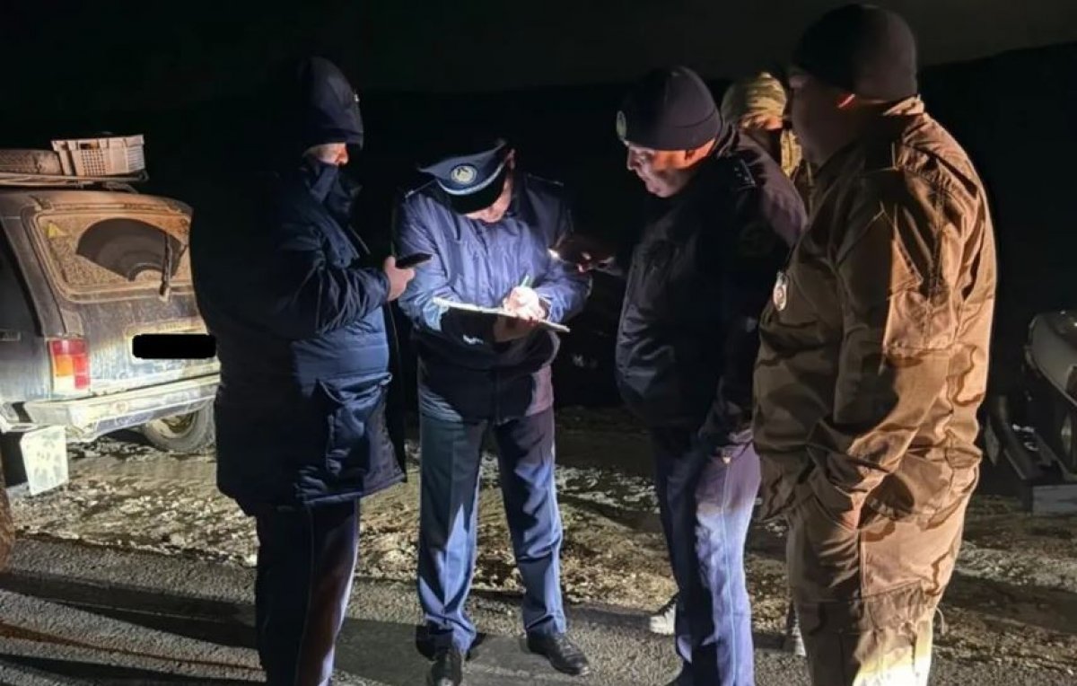 Браконьера с краснокнижной рыбой задержали в Мангистауской области