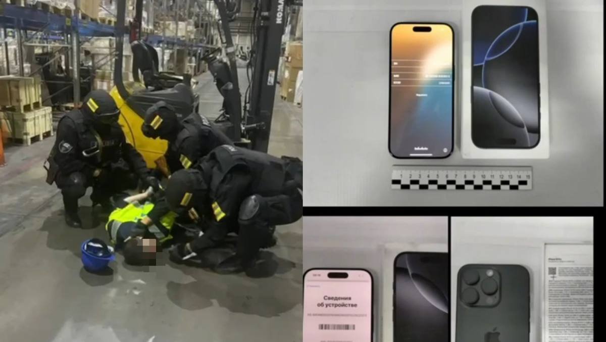 Сотрудник одной из авиакомпаний воровал дорогие смартфоны в аэропорту Алматы (ВИДЕО)