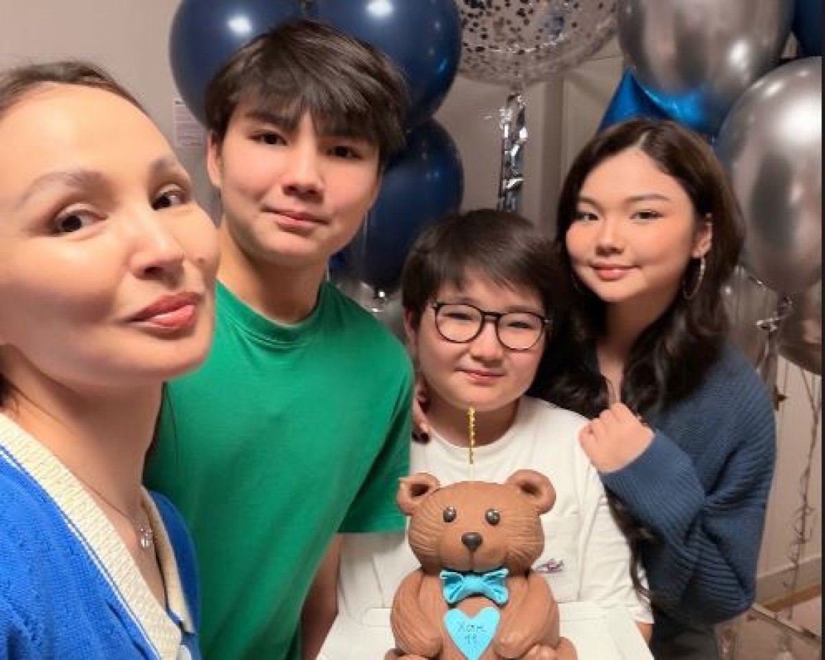 Сыну Кайрата Нуртаса и Жулдыз Абдукаримовой исполнилось 11 лет