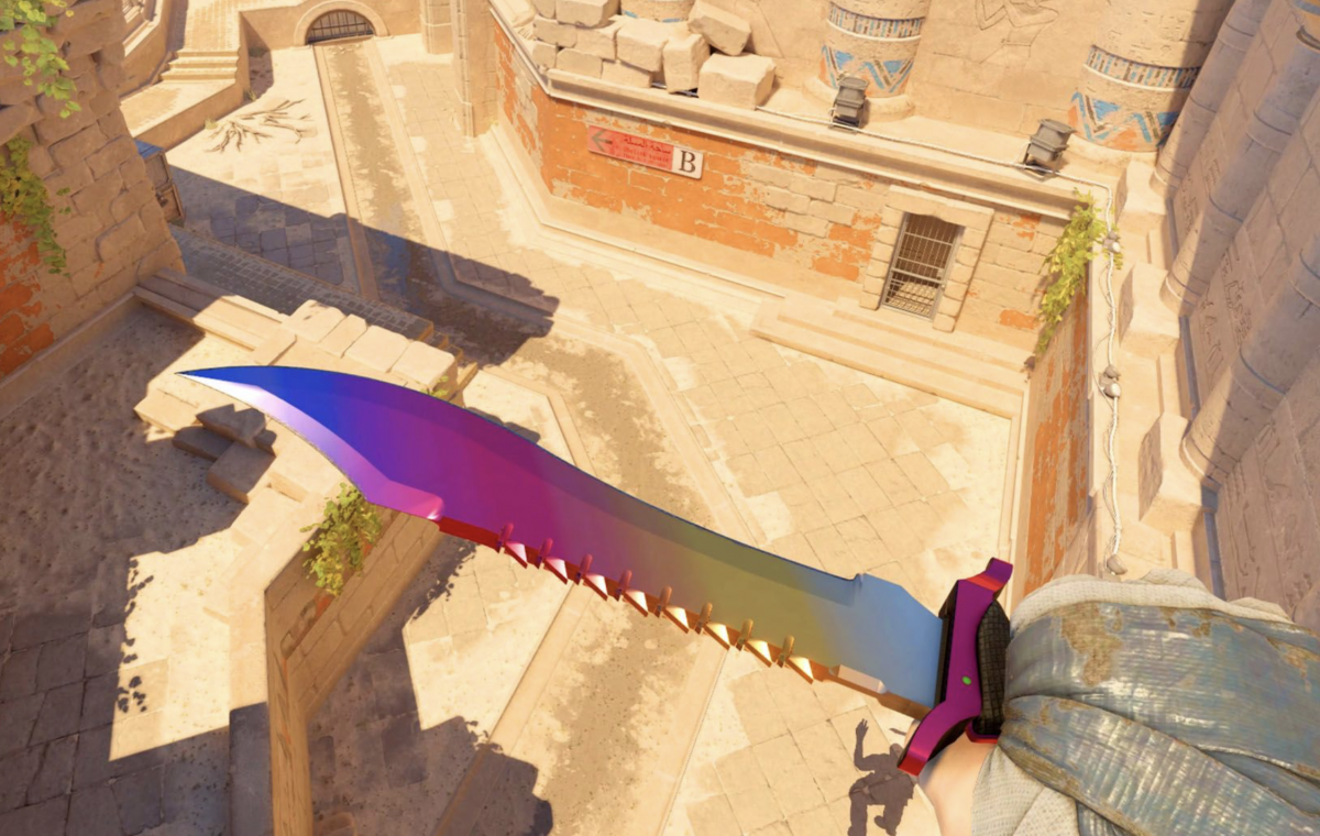 Жениху подарили редкий нож из Counter-Strike за 7 млн тенге в Атырау (ВИДЕО)