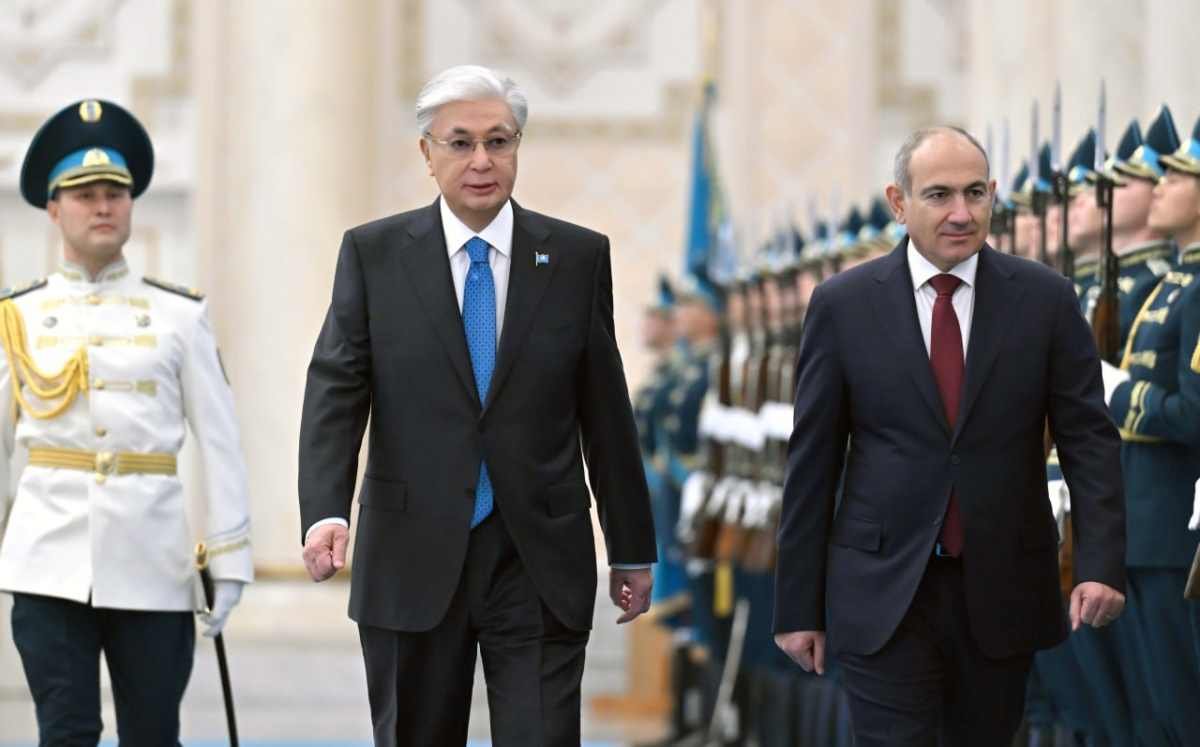 Церемония встречи премьер-министра Армении состоялась в Акорде