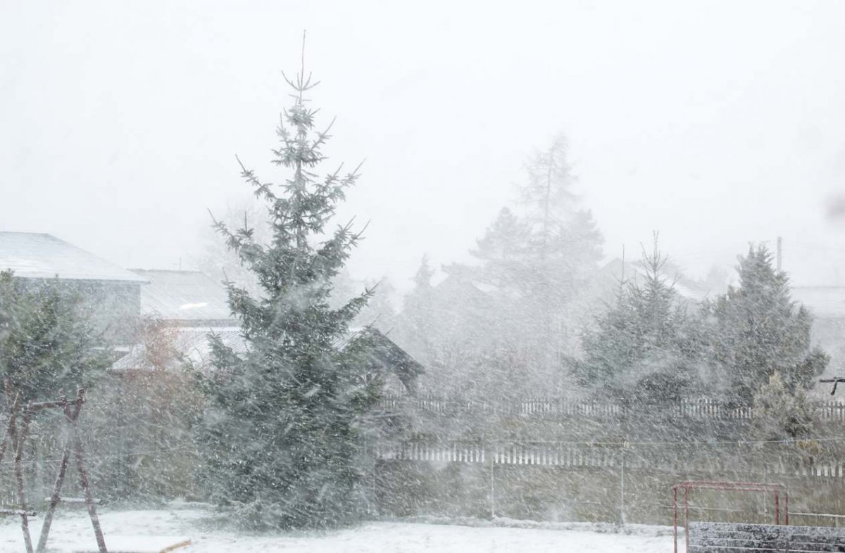 Циклон принесет в Казахстан снег и похолодание