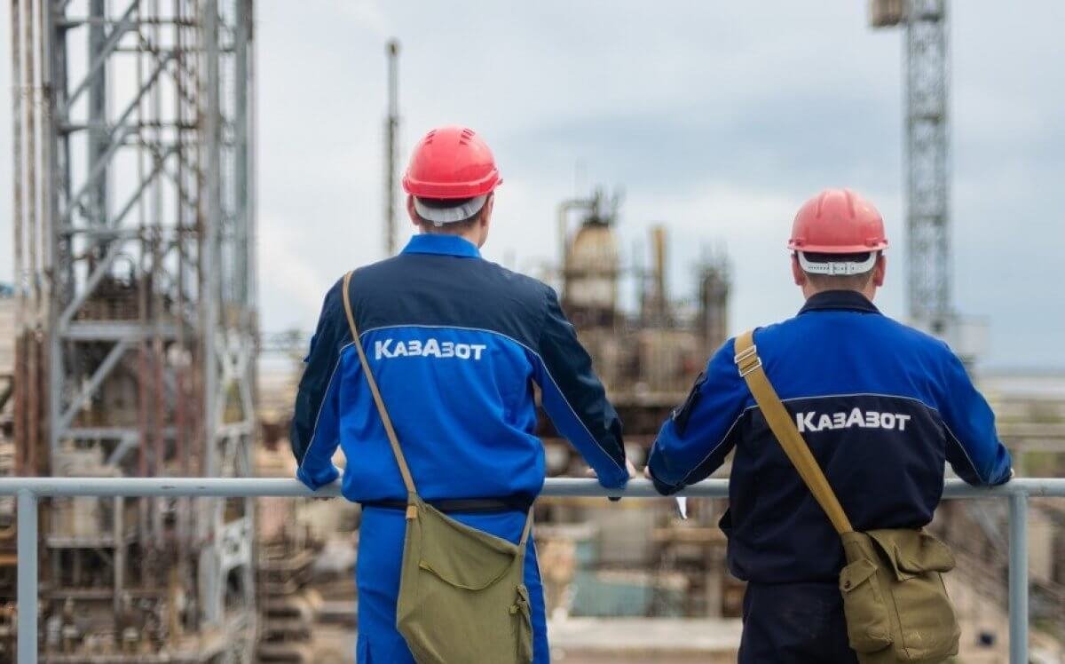 Нештатная ситуация произошла на KazAzot в Мангистауской области (ВИДЕО)