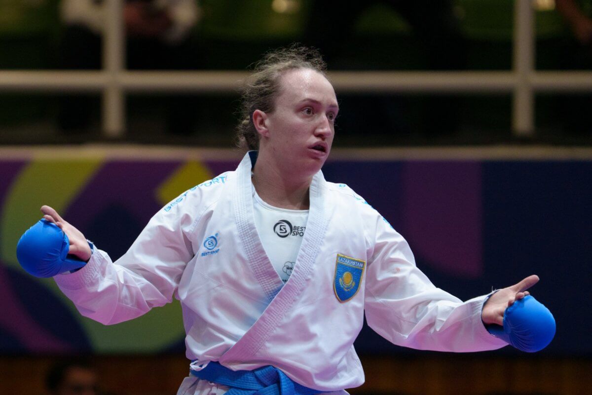 Казахстанка завоевала серебро чемпионата мира по карате
