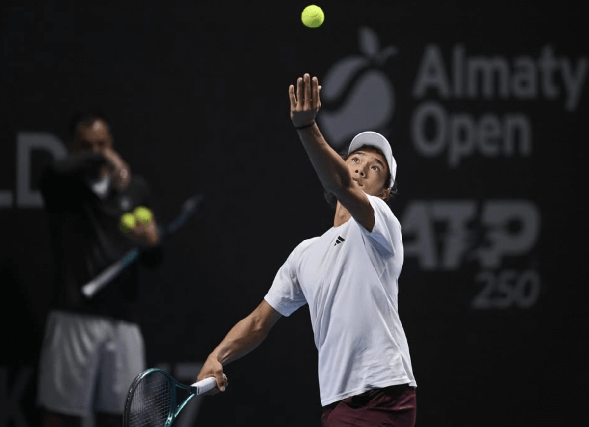 18-летний казахстанец попал в топ лучших теннисистов мира